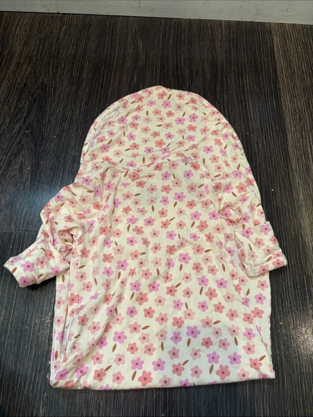 Caden Lane floral Tie-able Long Sleep Sack like new